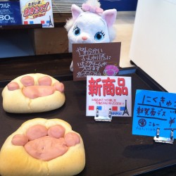 にくＱ　猫の手パン